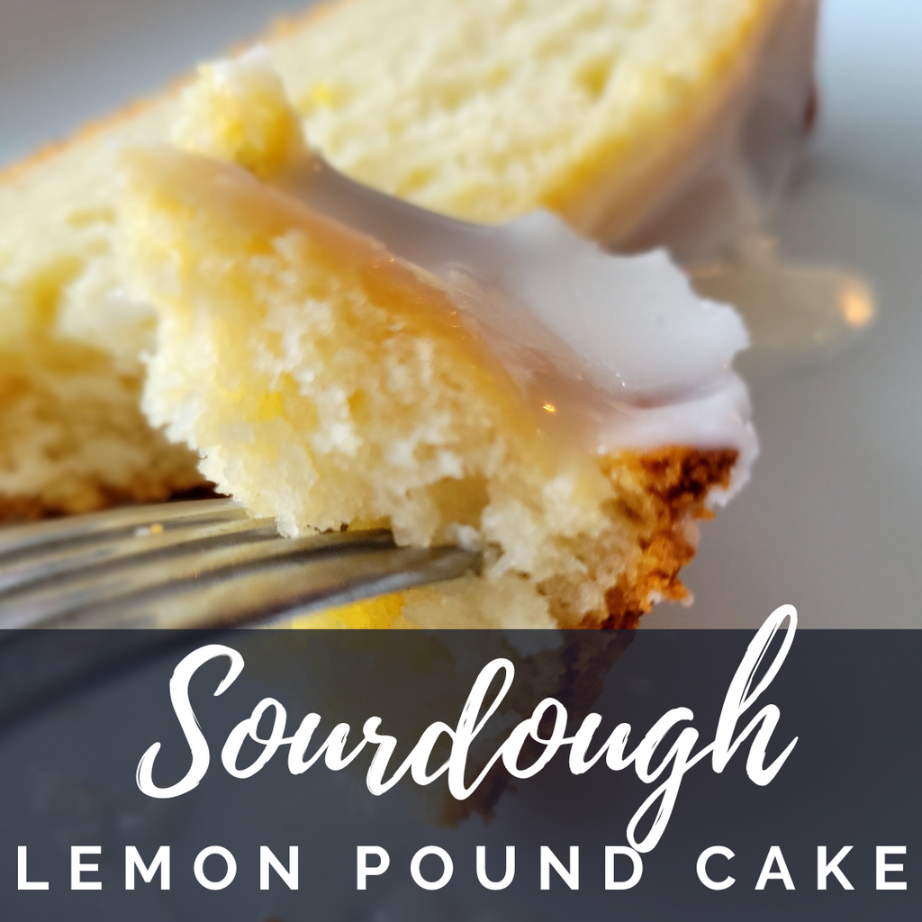 Sourdough Lemon Pound Cake