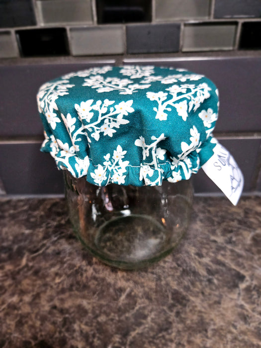 Reusable Sourdough Jar Cover - Lined, Multiple Colors