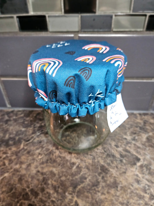 Reusable Sourdough Jar Cover - Lined, Multiple Colors