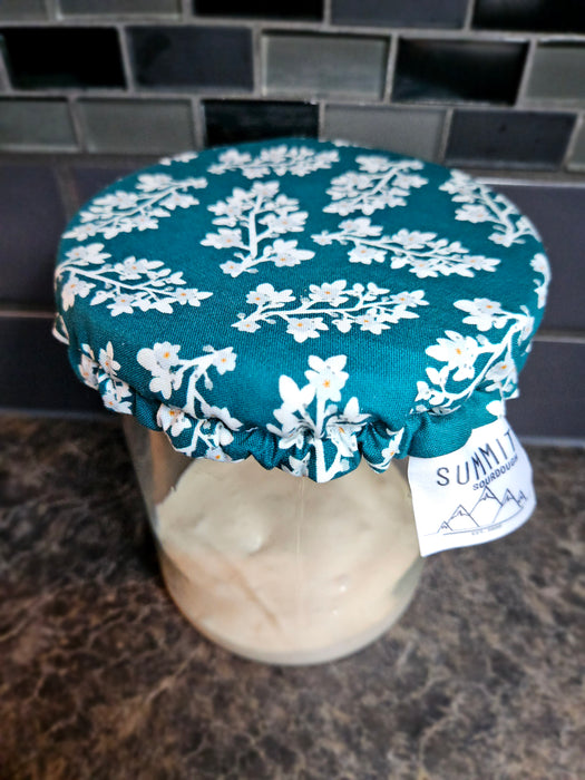 Reusable Sourdough Jar Cover - Lined, Multiple Colors