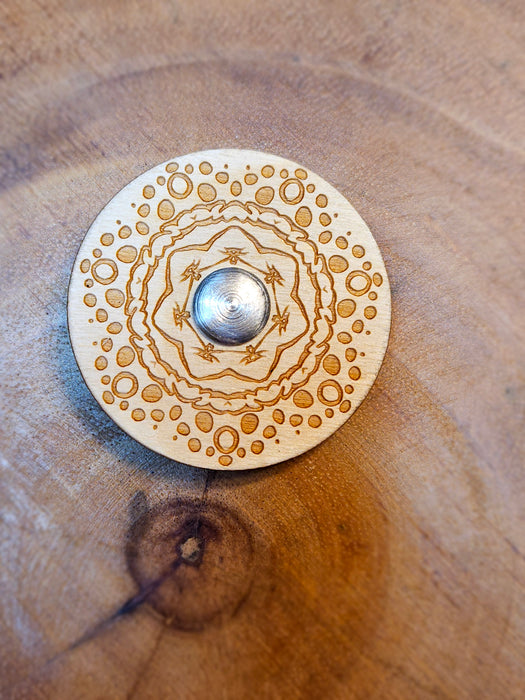 Maple Circular Dial Style Bread Lame