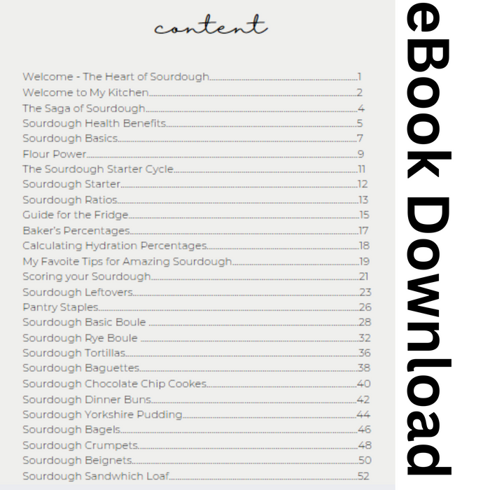 eBook Summit Sourdough: From Culture to Crust Digital Download Sourdough Cookbook