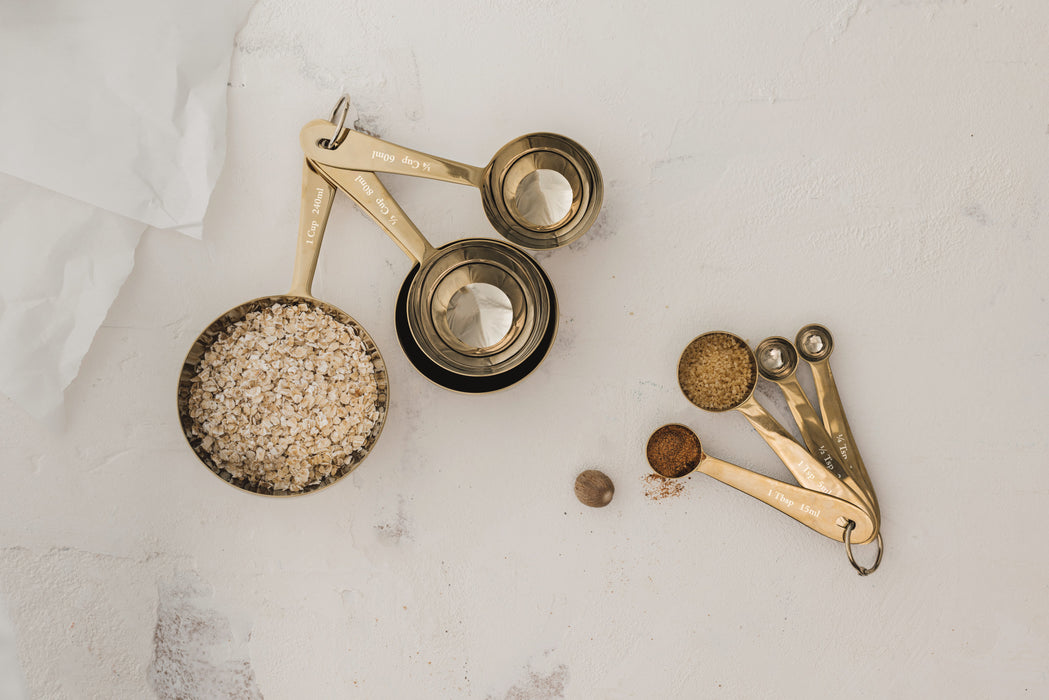 Gold Measuring Spoons Set of 4 - Danica Heirloom
