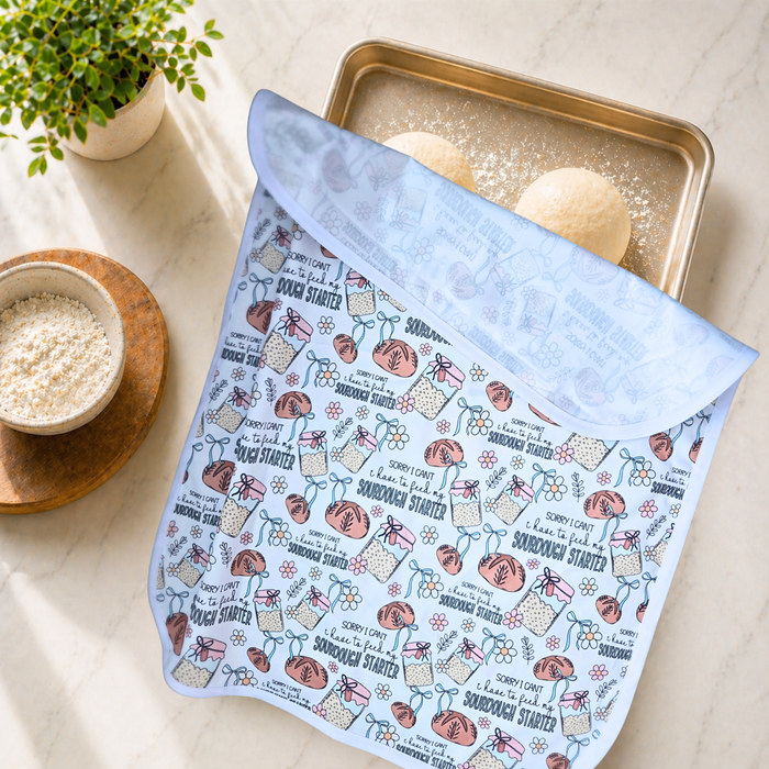 Reusable Flat Sheet Pan Proofing Cover by Summit Sourdough