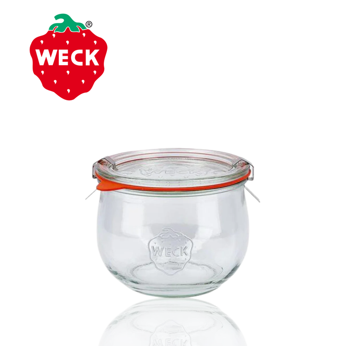 Weck 744 580ml / 19.6oz Tulip Jar – Sourdough Starter & Discard Jar