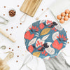 Autumn inspired reusable dough proofing cover to cover sourdough bread bannetons and brotforms as well as a reusable dish cover.