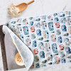 Reusable sheet pan proofing cover made from BPA-free, waterproof fabric, ideal for dough rising. camping themed reusable proofing cover for sheet pans, casserole dishes and cookie sheets