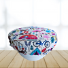 Reusable sourdough bowl cover with camping trailer print—eco-friendly, fits KitchenAid and banneton bowls.