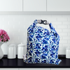 Reusable eco-friendly bread bag with blueberry print—perfect for storing sourdough, buns, or loaves sustainably.