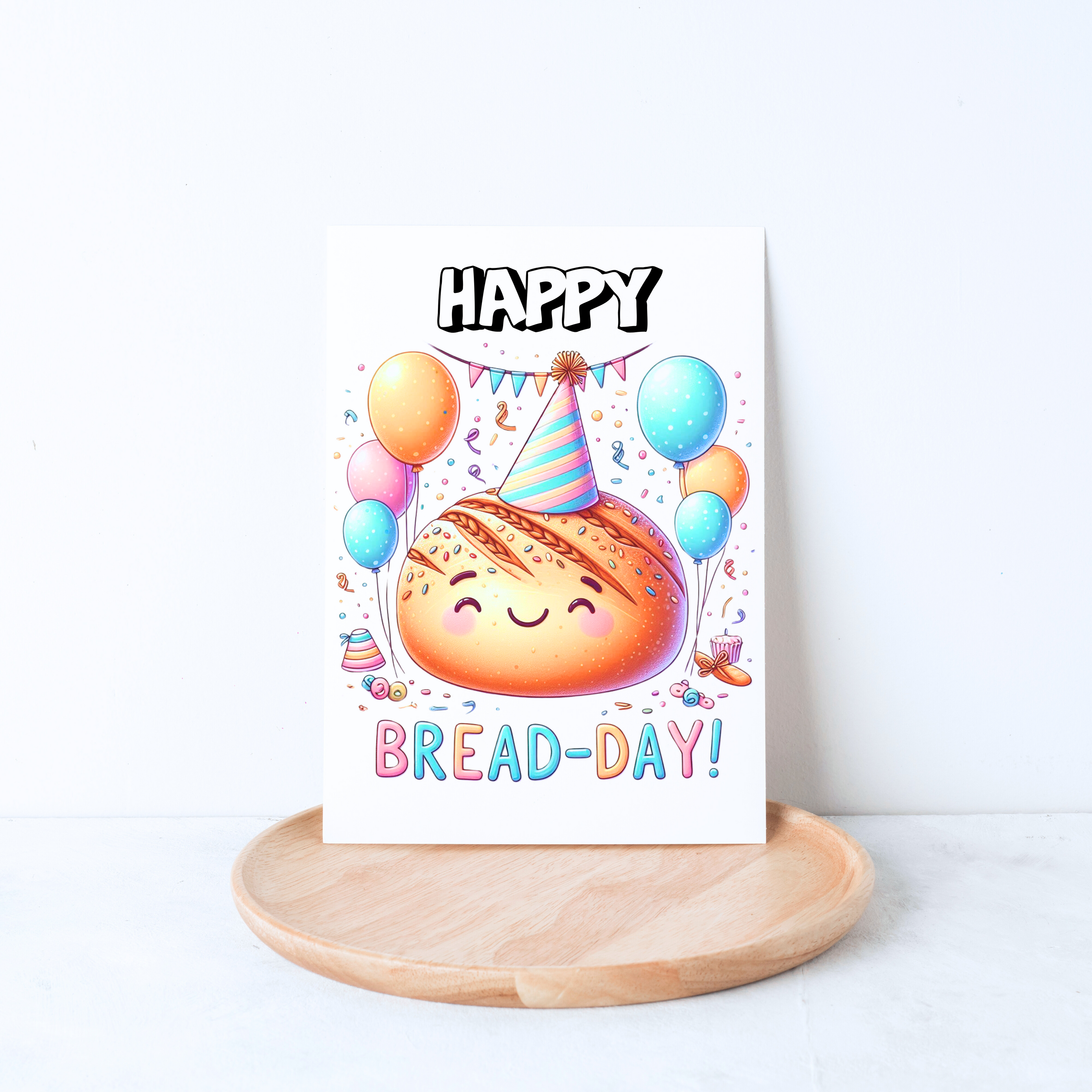 Bread Pun Birthday Card | Happy Bread-Day - Summit Sourdough