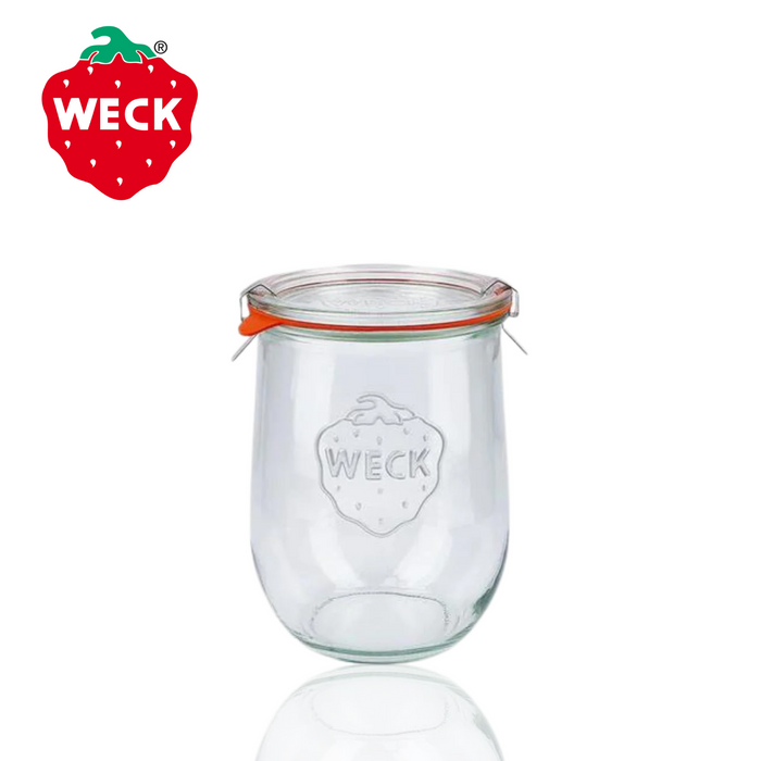 Weck 745 1L Tulip Jar | The Perfect Jar for Sourdough Starters