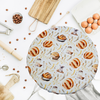 XL bowl cover with sourdough bread print—reusable, breathable cover for bannetons and artisan bread proofing.